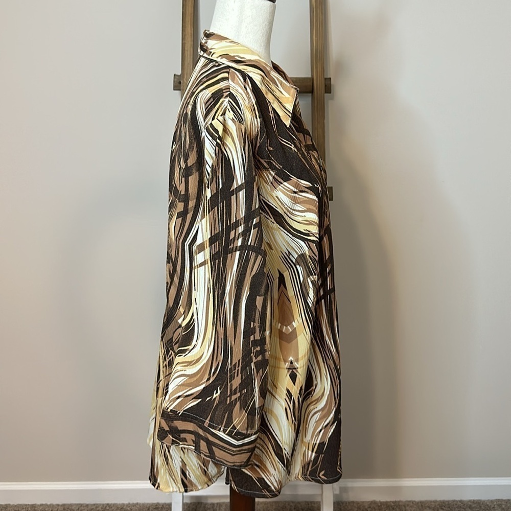Allison Daley Button Down Blouse Size 20W in GUC - Picture 8 of 17